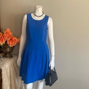 💙 Chic cobalt blue flare dress S